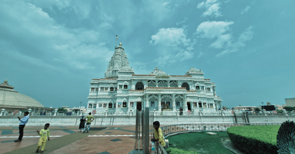 Mathura Junction to Vrindavan distance