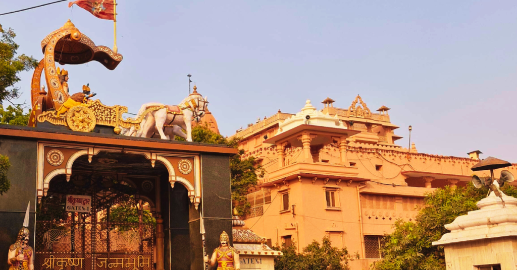 Mathura to vrindavan distance