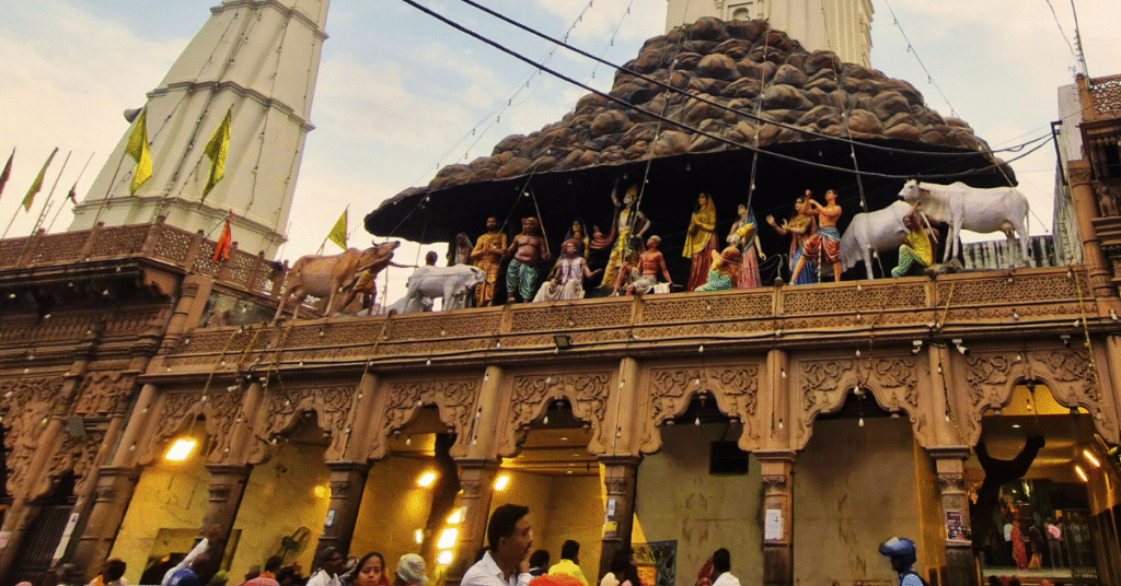 Vrindavan to Govardhan distance