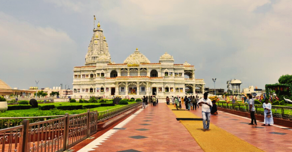 delhi to vrindavan distance