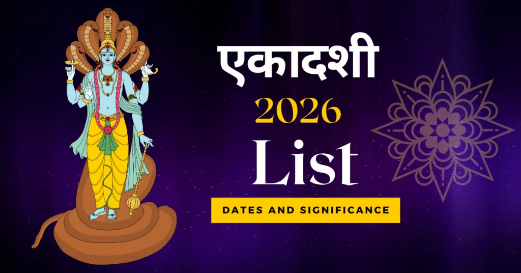 Ekadashi 2026 List 
