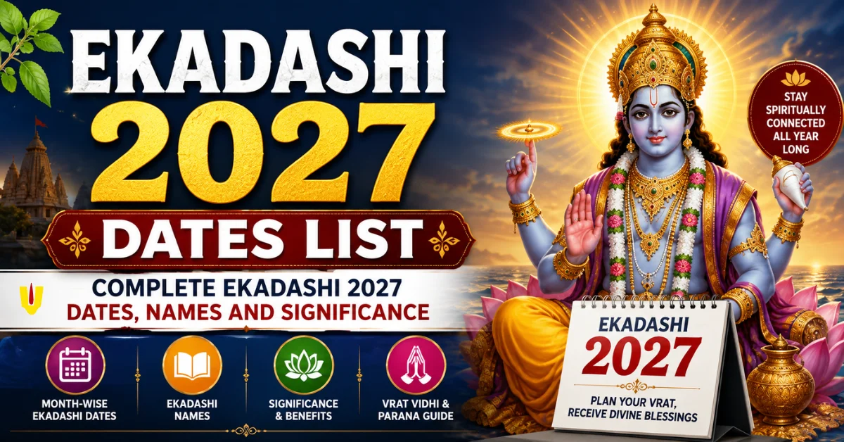 Ekadashi 2027 List
